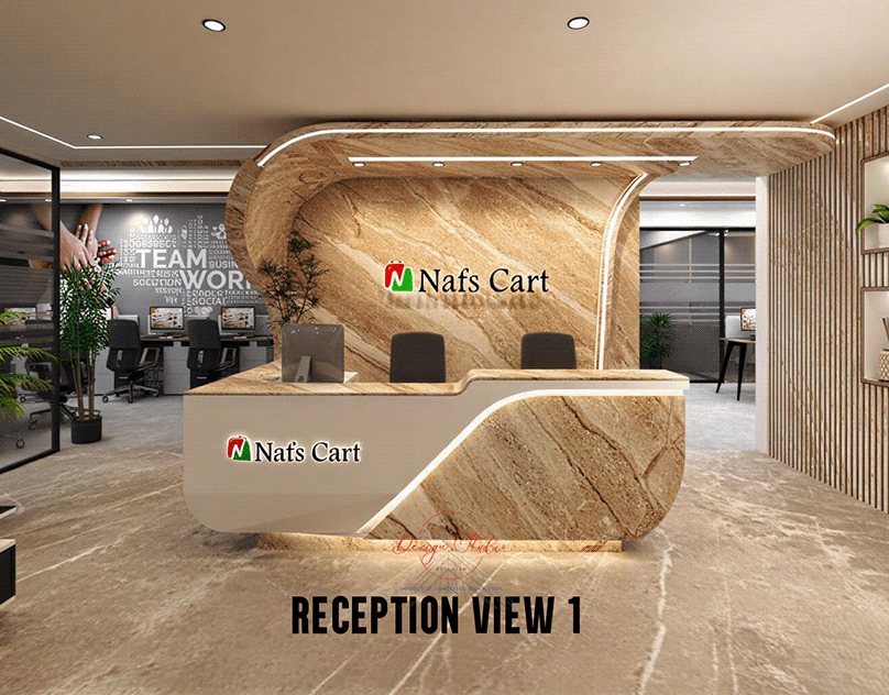 modern office interior design for nafs cart 120